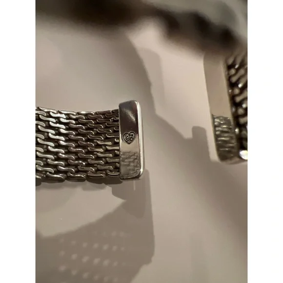 Brighton Rhinestone Signed Cuff Bracelet - Picture 4 of 4